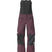 WSummitVerbierGTXBib-Purple bib overalls with black accents on a white background