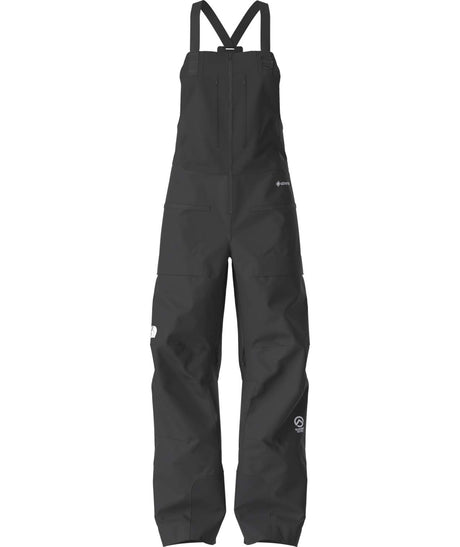 WSummitVerbierGTXBib-Black bib overalls on a white background