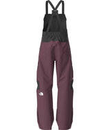 WSummitVerbierGTXBib-Purple bib overalls with black accents on a white background