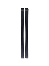 WTHECURVGT76_RSW10PR-A single ski shown vertically against a plain white background, with visible bindings and a small printed logo near the top.