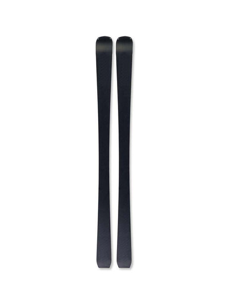 WTHECURVGT76_RSW10PR-A single ski shown vertically against a plain white background, with visible bindings and a small printed logo near the top.