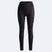 WTistaMidlayerTights- Black high-waisted athletic leggings with a small white vertical logo on the left leg, displayed on a light gray background.