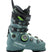 WVeloceSpace95BOA-Gray ski boot with green accents and 'DALBELLO' branding on a white background