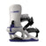 WVoltFase-White and purple snowboard binding with 'Rome' branding on a white background