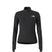 W Winter Warm Pro ¼ Zip- Black long-sleeve shirt with a brand logo on a white background
