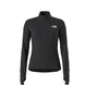 W Winter Warm Pro ¼ Zip- Black long-sleeve shirt with a brand logo on a white background