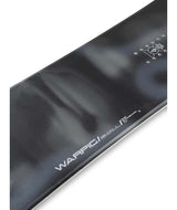 Warpig- Black and grey snowboard on a white background