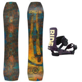 Ride Warpig Snowboard 2026 with Ride Drone Bindings Snowboard Package