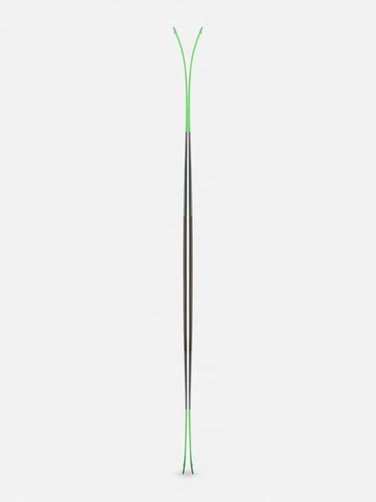 Wayback89- Pair of skis on a white background