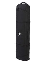 WheelieGigSBBag-Black ski bag with a logo on a white background