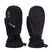 WhistlerIIMitt-A pair of black XTM GORE-TEX mittens shown against a plain white background, displaying both the back of one mitten and the palm side of the other.