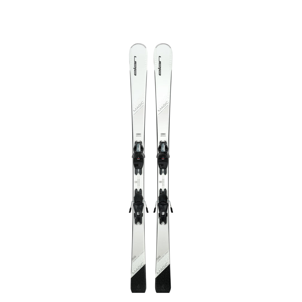 Elan White Magic LS (EL9.0 System Bindings) Womens Skis 2024
