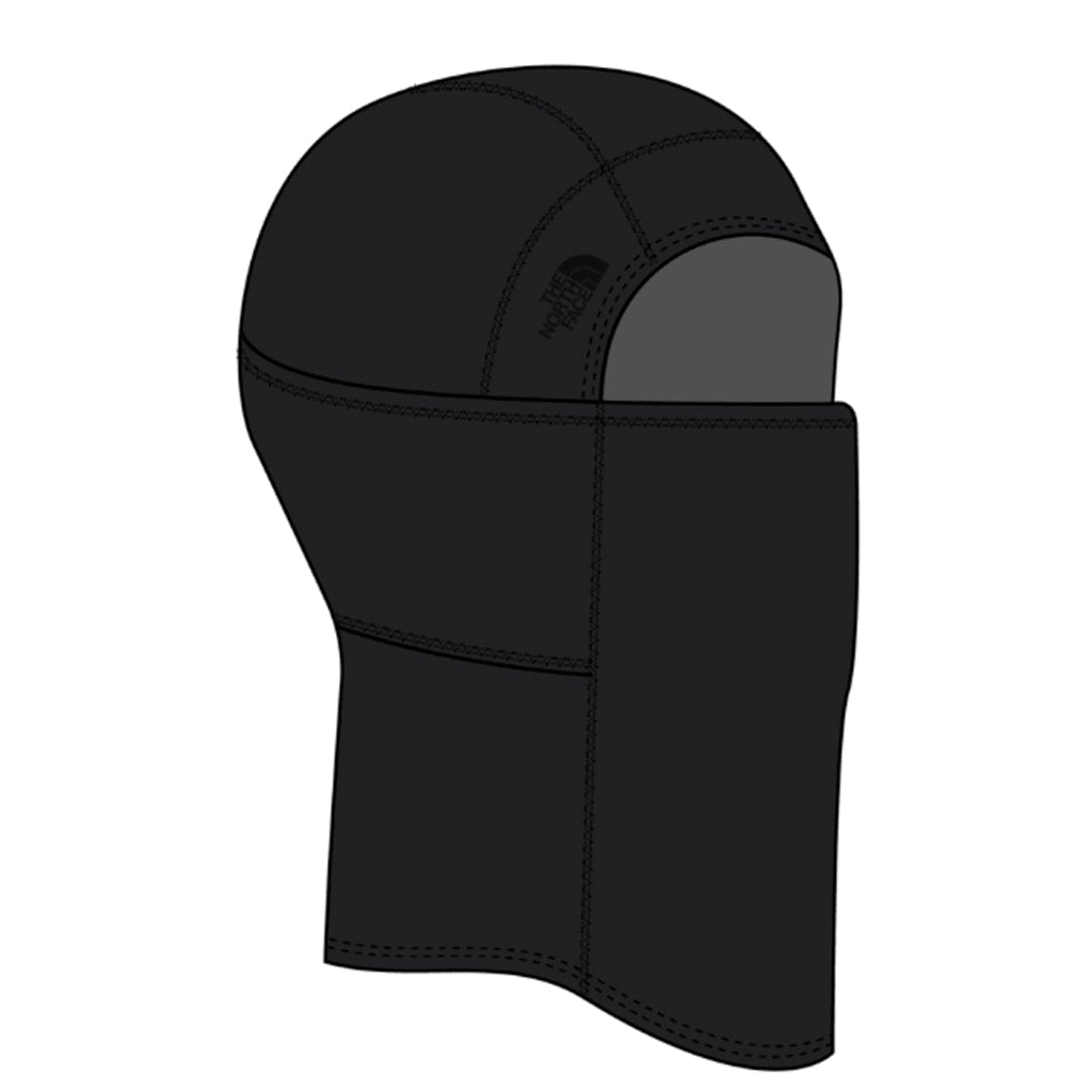 WindwallBalaclava-Black balaclava on a white background