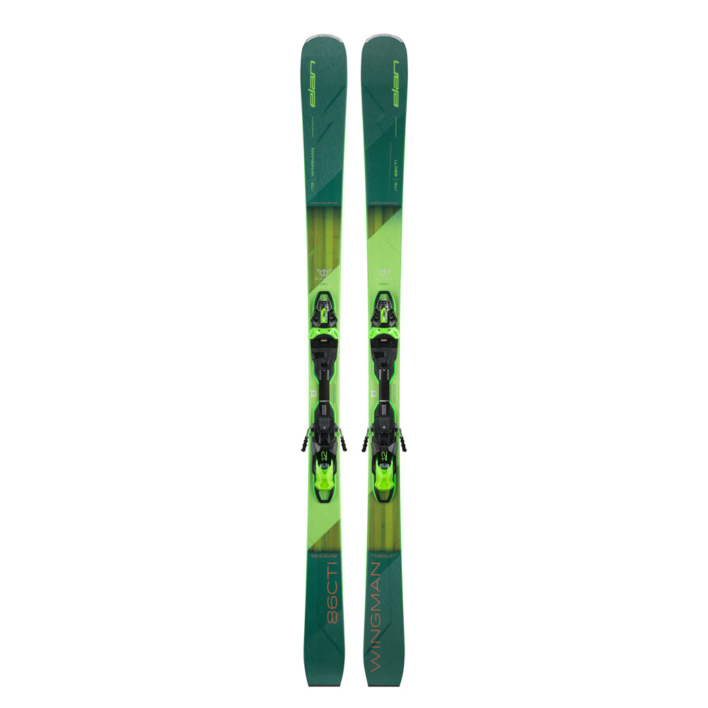 Elan Wingman 86 Ti Fusion X (EMX 11.0 GW Fusion X System Bindings) Mens Skis 2024