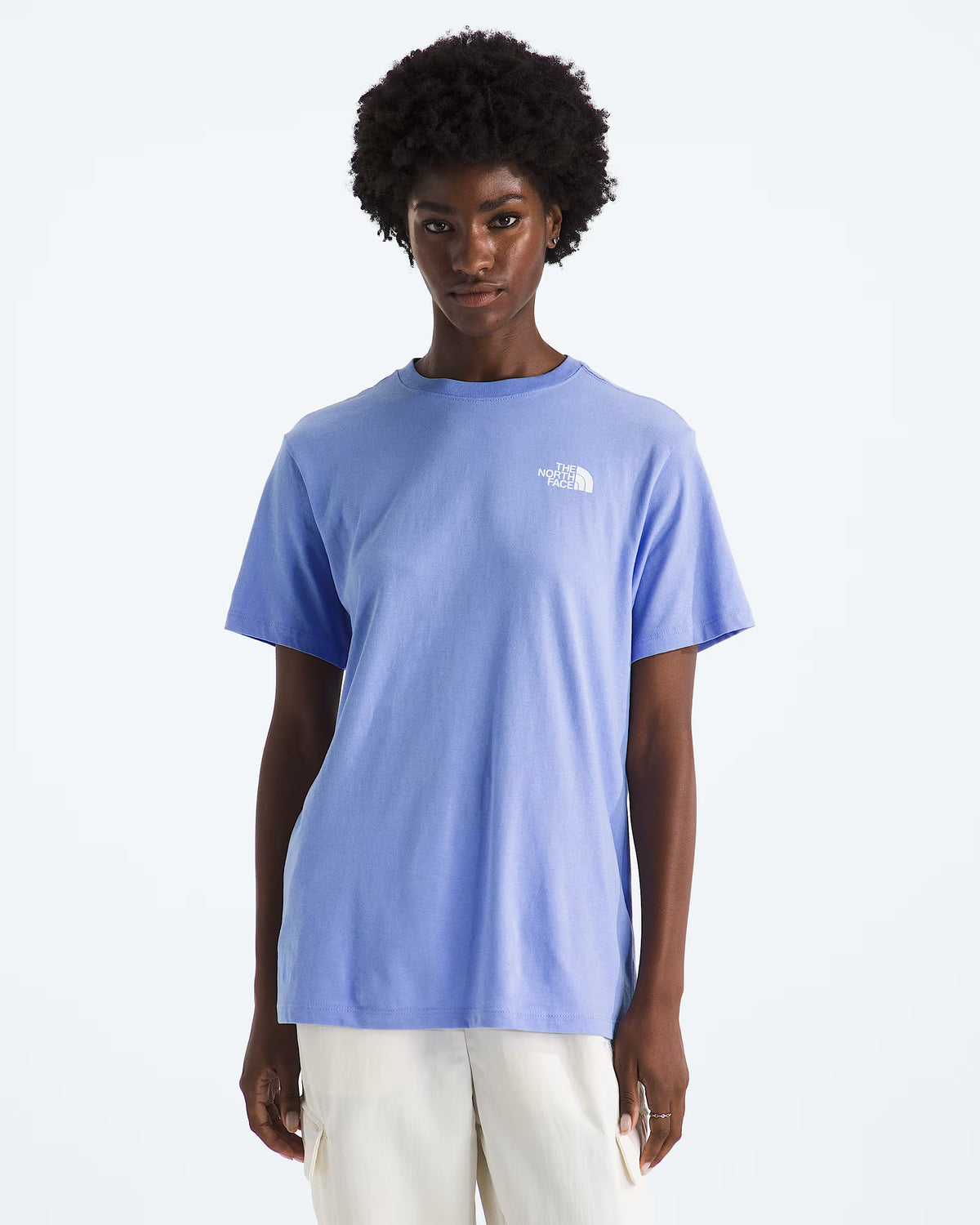 North Face Wildflower Relaxed Short Sleeve Tee (NF0A8GP8) Womens 2026