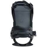 WorksSnowboardBinding- Rossignol two strap snowboard binding displayed on a white background
