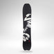 Wu-Ji- Black, white, and red snowboard on a white background