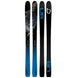 Wunderstick100- Black and blue Lib Tech skis on a white background