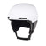 YouthMOD1MIPS-White helmet with black interior and straps on a white background