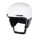 YouthMOD1MIPS-White helmet with black interior and straps on a white background