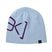 ak_LogoBeanie-Light blue beanie with purple [ak] symbol on a white background