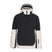 Wetherill 2L Insulated Anorak- Black and white anorak on a white background