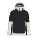 Wetherill 2L Insulated Anorak- Black and white anorak on a white background