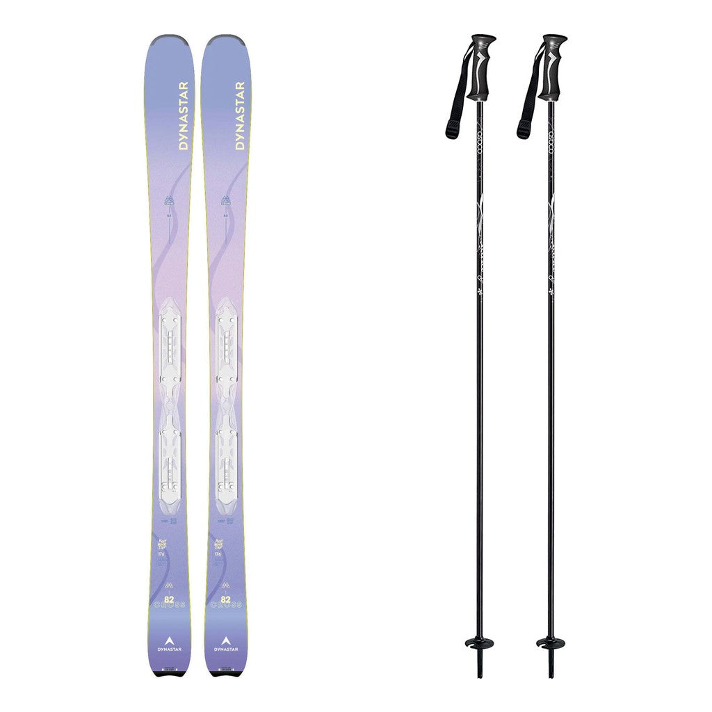 Dynastar M-Cross W 82 Womens Skis 2027 with Xpress 11 System Bindings Ski Package