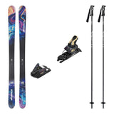 Nordica Unleashed 98 CA Mens Skis 2027 with Strive 12 Bindings Ski Package - Bent Chetler Butter