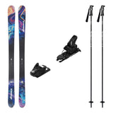 Nordica Unleashed 98 CA Mens Skis 2027 with Strive 12 Bindings Ski Package - Black