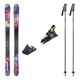 Nordica Unleashed 90 Mens Skis 2027 with Strive 12 Bindings Ski Package - Bent Chetler Butter