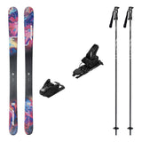 Nordica Unleashed 90 Mens Skis 2027 with Strive 12 Bindings Ski Package - Black
