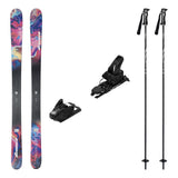 Nordica Unleashed 90 Mens Skis 2027 with Strive 12 Bindings Ski Package - Black