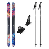 Nordica Unleashed 106 Mens Skis 2027 with Griffon 13 Bindings Ski Package - Black
