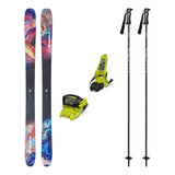 Nordica Unleashed 106 Mens Skis 2027 with Griffon 13 Bindings Ski Package - Green/Black