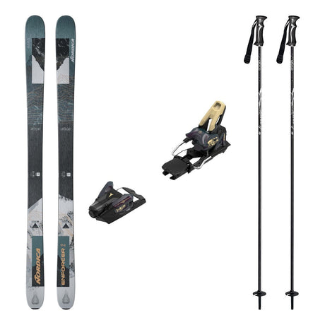 Nordica Enforcer 94 Mens Skis 2027 with Strive 14 Bindings Ski Package - Bent Chetler