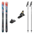 Nordica Santa Ana 87 Womens Skis 2027 with Strive 12 Bindings Ski Package - Bent Chetler Butter