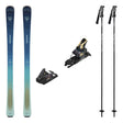 Rossignol Arcade 84 Womens Skis 2027 with Strive 12 Bindings Ski Package - Bent Chetler Butter