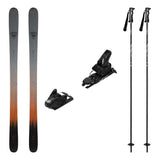 Rossignol Soul 92 Mens Skis 2027 with Strive 12 Bindings Ski Package - Black