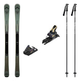 Rossignol Arcade 84 Mens Skis 2027 with Strive 12 Bindings Ski Package - Bent Chetler Butter