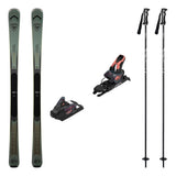 Rossignol Arcade 84 Mens Skis 2027 with Strive 12 Bindings Ski Package - Bent Chetler Salmon