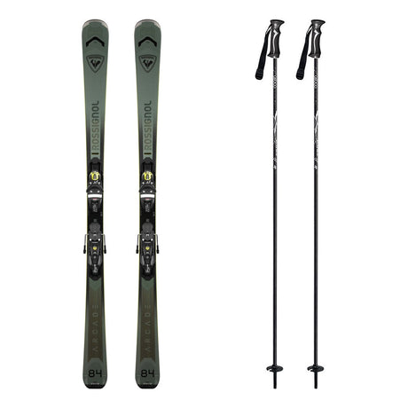 Rossignol Arcade 84 Mens Skis 2027 with Konect SPX 12 System Bindings Ski Package