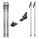 Stockli Stormrider 88 Mens Skis 2027 with Strive 14 Bindings Ski Package - Black/Gunmetal