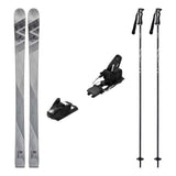Stockli Stormrider 88 Mens Skis 2027 with Strive 14 Bindings Ski Package - Black