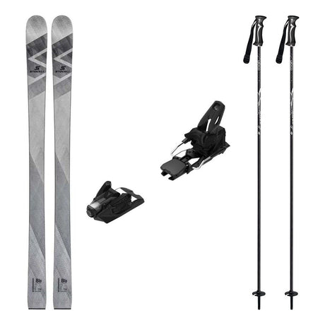 Stockli Stormrider 88 Mens Skis 2027 with Strive 14 Bindings Ski Package - Black