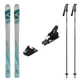 Stockli Stormrider 95 Mens Skis 2027 with Strive 14 Bindings Ski Package - Black