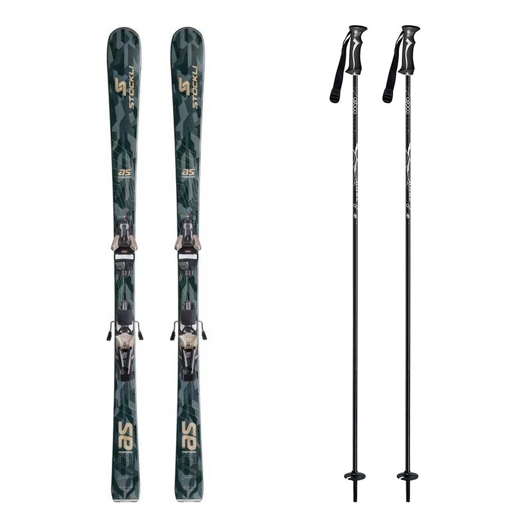 Stockli Montero AS Mens Skis 2027 with Strive 13 GW System Bindings Ski Package