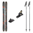 Atomic Bent 100 Adult Skis 2026 with Strive 12 Bindings Ski Package - Bent Chetler Butter