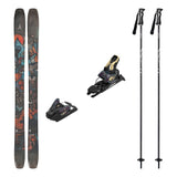 Atomic Bent 100 Adult Skis 2026 with Strive 12 Bindings Ski Package - Bent Chetler Butter