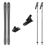 Atomic Maverick 88 Cti Adult Skis 2026 with Strive 12 Bindings Ski Package - Black